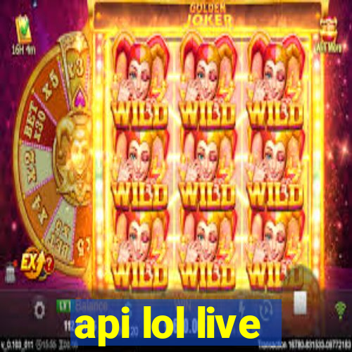 api lol live